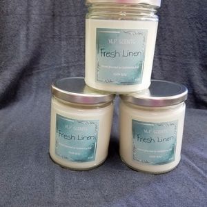 FRESH LINEN SOY CANDLE